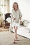 The Linen Shorts - White