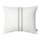 Simpatico Cushion - White/Silver Grey