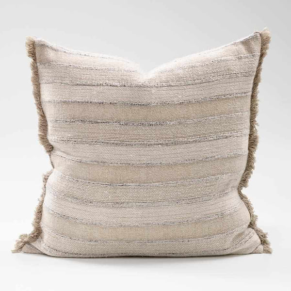 Tracks Linen Cushion