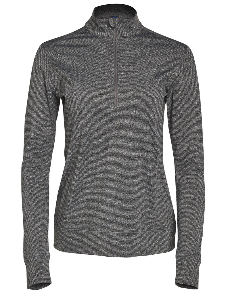 Ultimate Half Zip Long Sleeve Sweat Top- Ladies