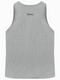 A grey coloured work singlet for men with brand logo at the front and back. It comes with ribbed material at the neck and armhole. Made up of lightweight and airy cotton.