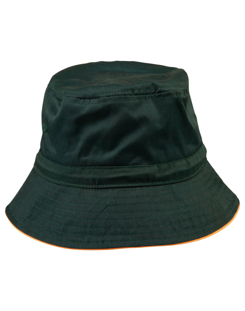 Sandwich Bucket Hat With Toggle