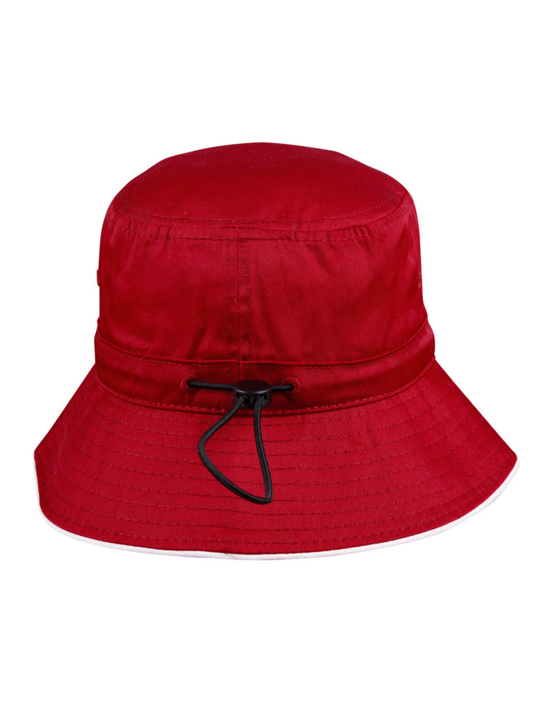 Sandwich Bucket Hat With Toggle