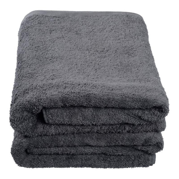 Heavenly Indulgence Hotel Bath Sheet Charcoal