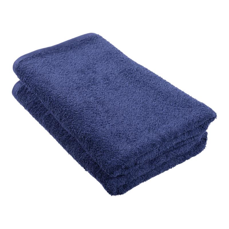 Heavenly Indulgence Hotel Bath Sheet Navy