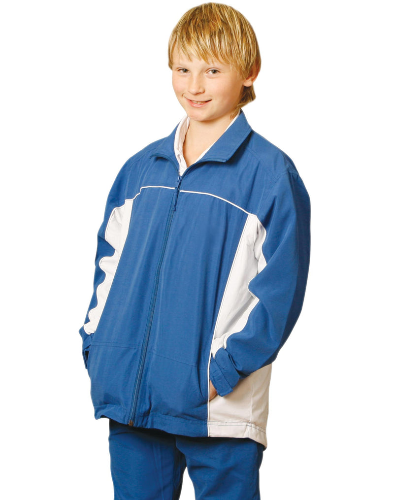 Kids' Warm Up Jacket With Breathable Lining