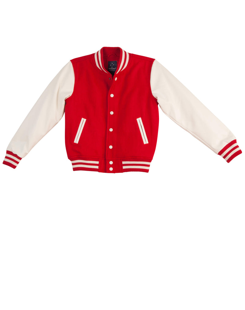 WOOL LETTERMAN Wool Blend Varsity Jacket