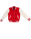 WOOL LETTERMAN Wool Blend Varsity Jacket Unisex