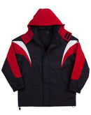 BATHURST Tri-Colour Jacket With Hood Unisex
