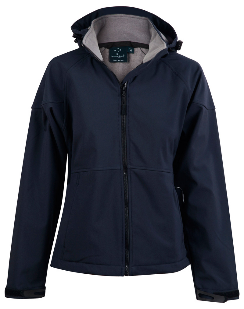 Womens Softshell Hooded Jacket