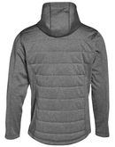 Mens Charcoal Cationic Quilted Jacket