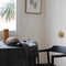 Linen Napkin Set Charcoal