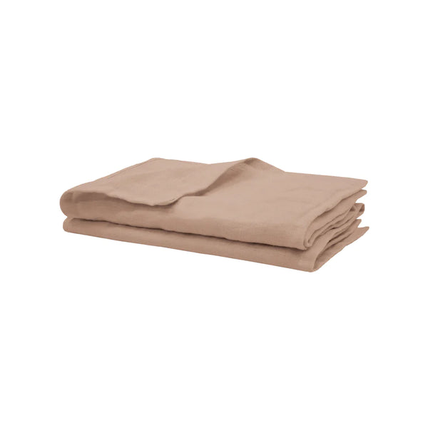 Linen Napkin Set Tea Rose