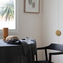 Linen Rectangle Tablecloth Charcoal