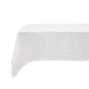Linen Rectangle Tablecloth Ivory