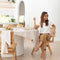 Linen Rectangle Tablecloth Pebble