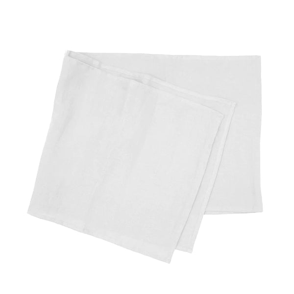 Linen Table Runner Ivory