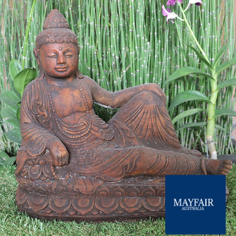 Laying Thai Buddha Statue 38cm H