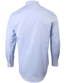 Blue Pinpoint Oxford Shirt For Men