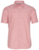 Mens Stripe Shirt- Short Sleeve