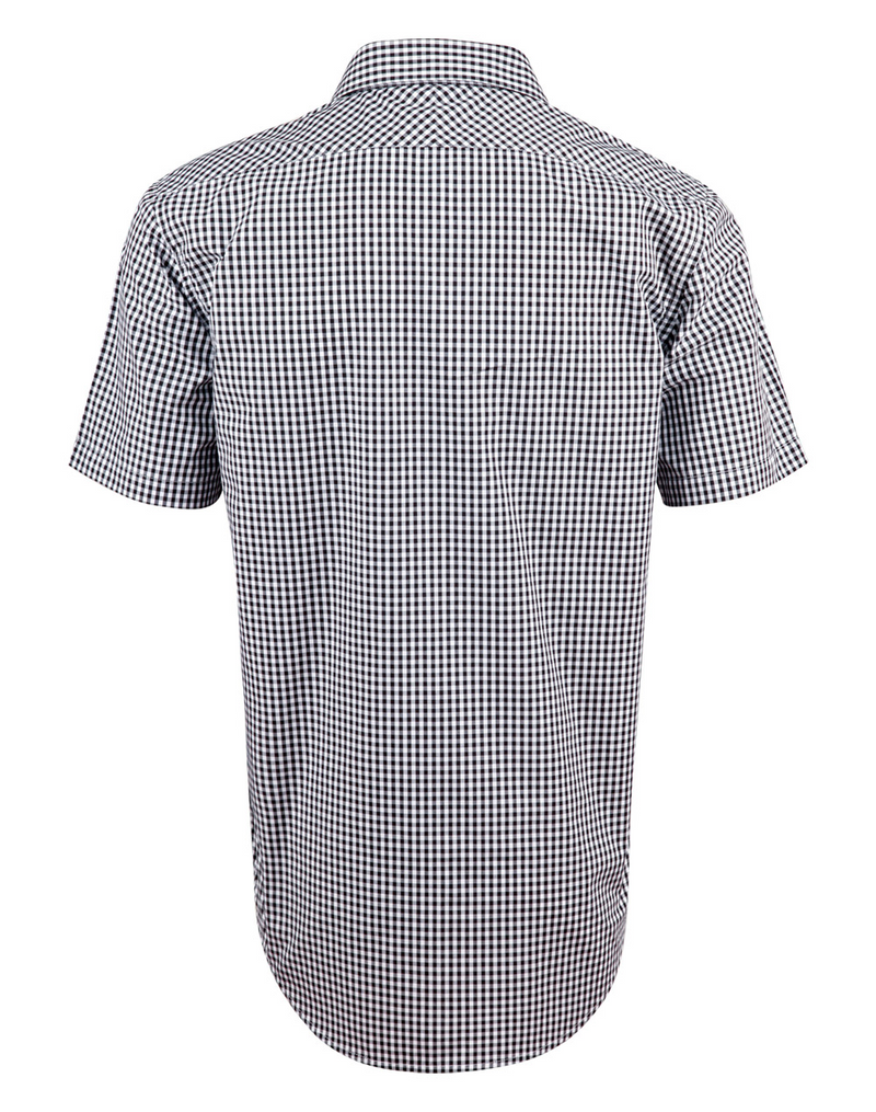 Men’s Gingham Shirt- Short Sleeves