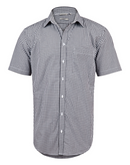 Men’s Gingham Shirt- Short Sleeves