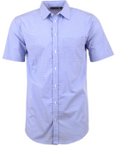 Men’s Gingham Shirt- Short Sleeves