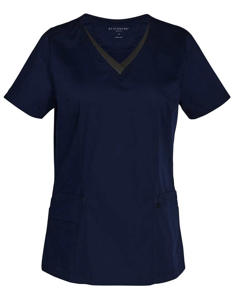 Womens V-Neck Scrub Top