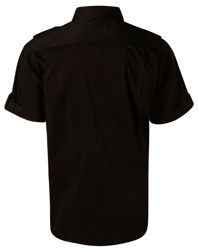 Mens Military Shirt - Short Sleeves