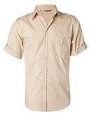 Mens Military Shirt - Short Sleeves