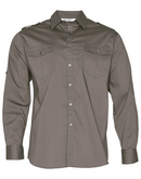 Mens Military Shirt - Long Sleeves