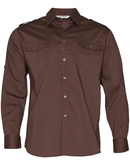 Mens Military Shirt - Long Sleeves