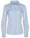 Blue Pinpoint Oxford Shirt For Women