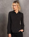 Cotton/Poly Stretch Long Sleeve Shirt For Women