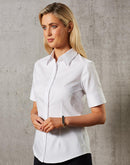 Fine Twill Shirt For Women - Short Sleeve