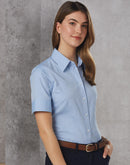 CVC Oxford Shirt For Women - Short Sleeve