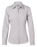 Ticking Stripe Shirt For Women - Long Sleeve