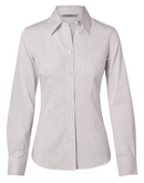 Ticking Stripe Shirt For Women - Long Sleeve