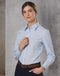 Fine Stripe Shirt For Women -Long Sleeves