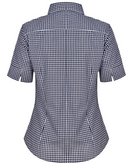 Women’s Gingham Shirt- Short Sleeves