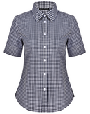 Women’s Gingham Shirt- Short Sleeves