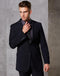 Men's Wool Blend Stretch Two Buttons Jacket