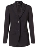 Women's Wool Blend Stretch Mid Length Jacket