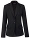Ladies’ Wool Blend Stretch One Button Cropped Jacket