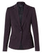 Women's Poly/Viscose Stretch One Button Cropped Jacket