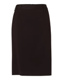 Women's Poly/Viscose Stretch Mid Length Lined Pencil Skirt