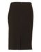 Women's Poly/Viscose Stretch Stripe Mid Length Lined Pencil Skirt