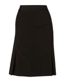 Women's Wool Blend Strecth Pleated Skirt