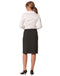 Women's Wool Blend Strecth Pleated Skirt