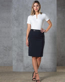 Ladies Twill Stretch Utility Skirt